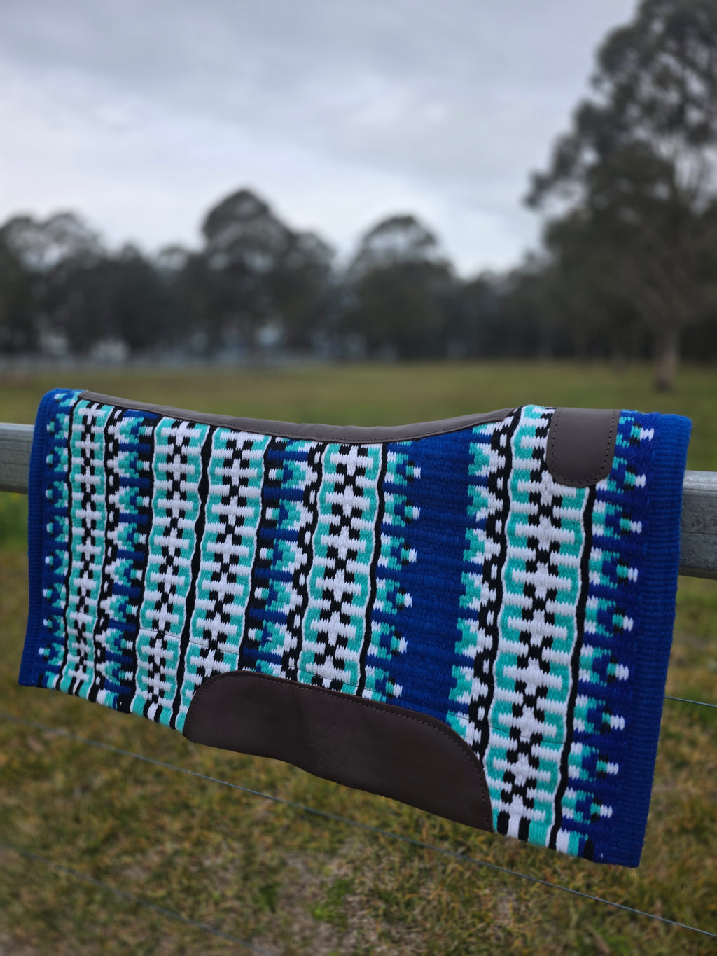 Royal Blue & Turquoise - Traditional Show Pad