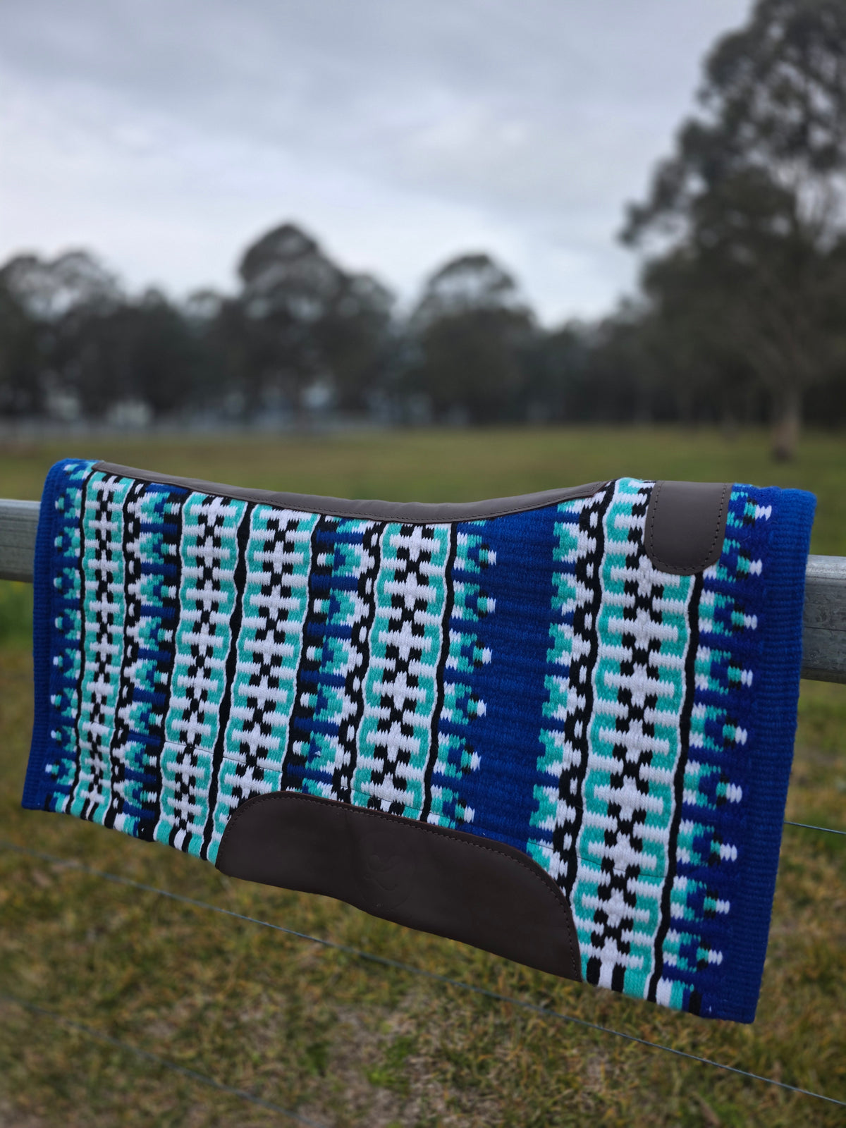 Royal Blue & Turquoise - Traditional Show Pad