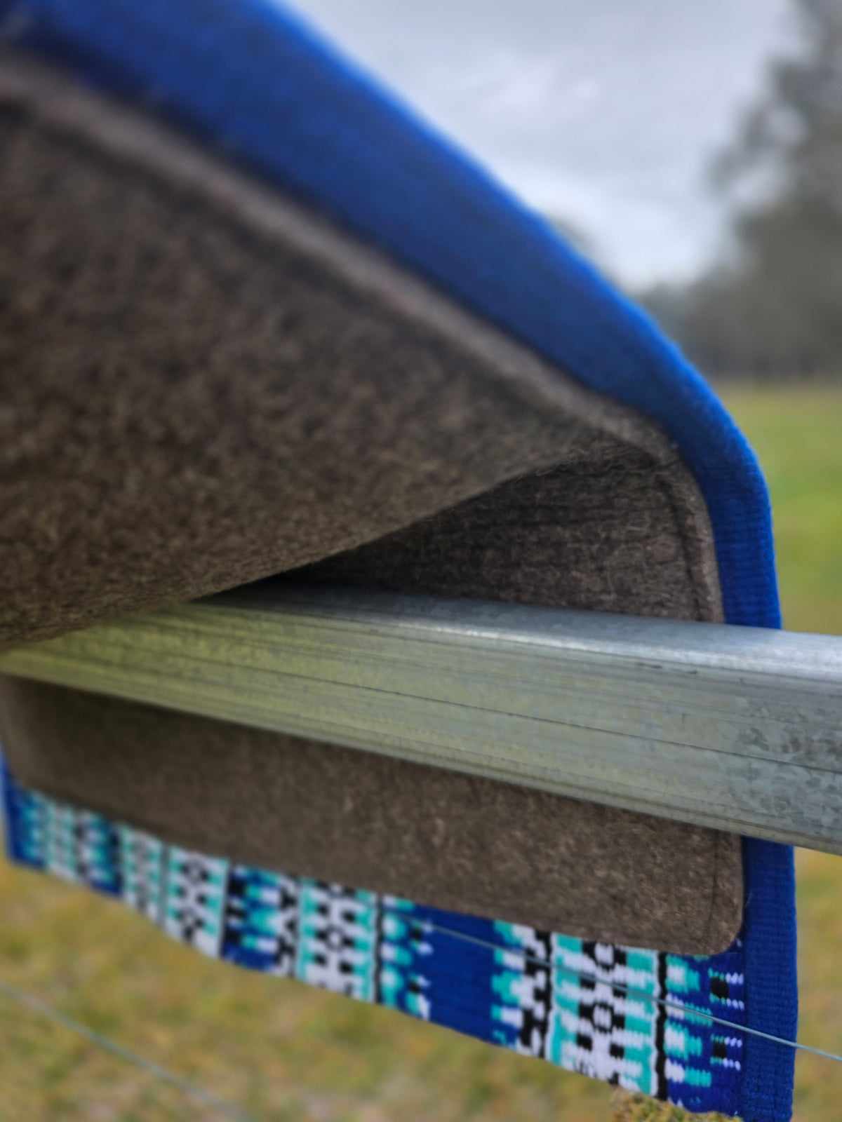 Royal Blue & Turquoise - Traditional Show Pad