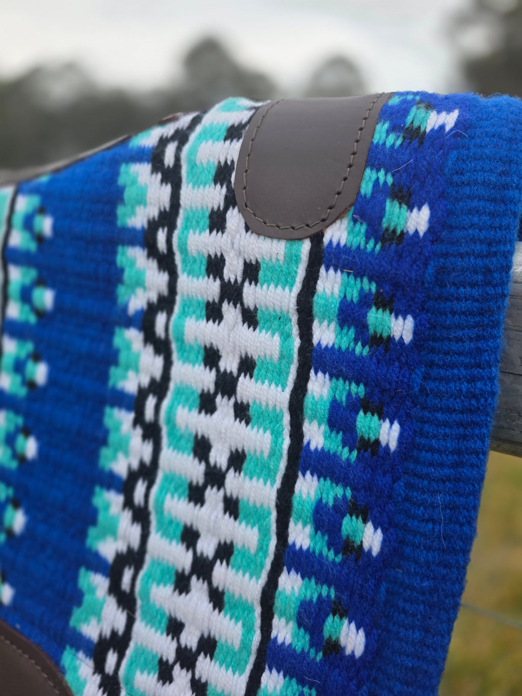 Royal Blue & Turquoise - Traditional Show Pad