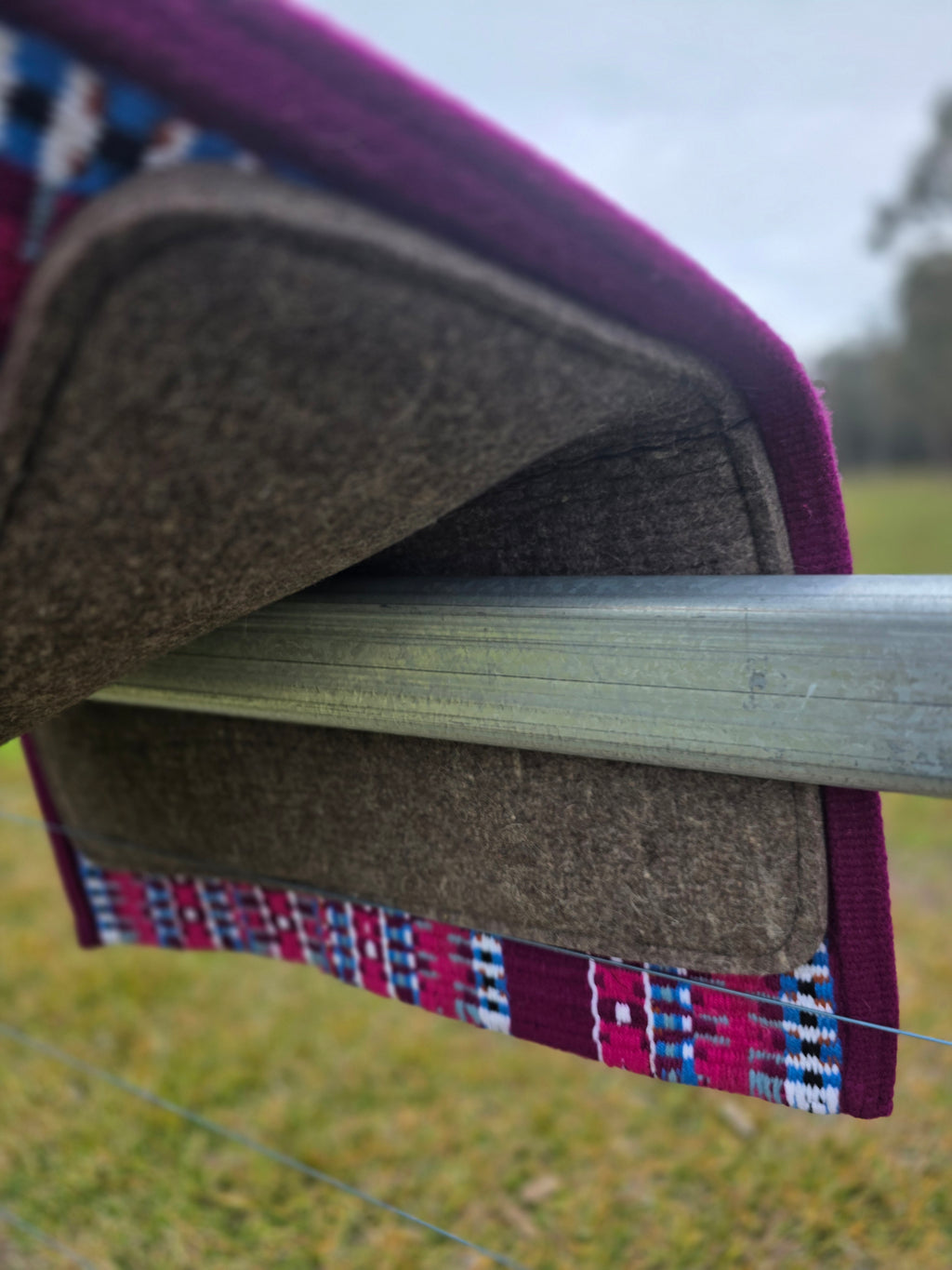Pink, Burgundy & Blue Traditional Show Pad