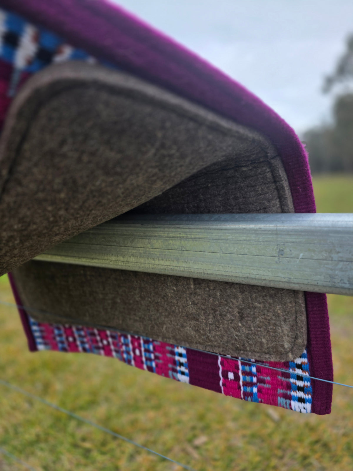 Pink, Burgundy & Blue Traditional Show Pad