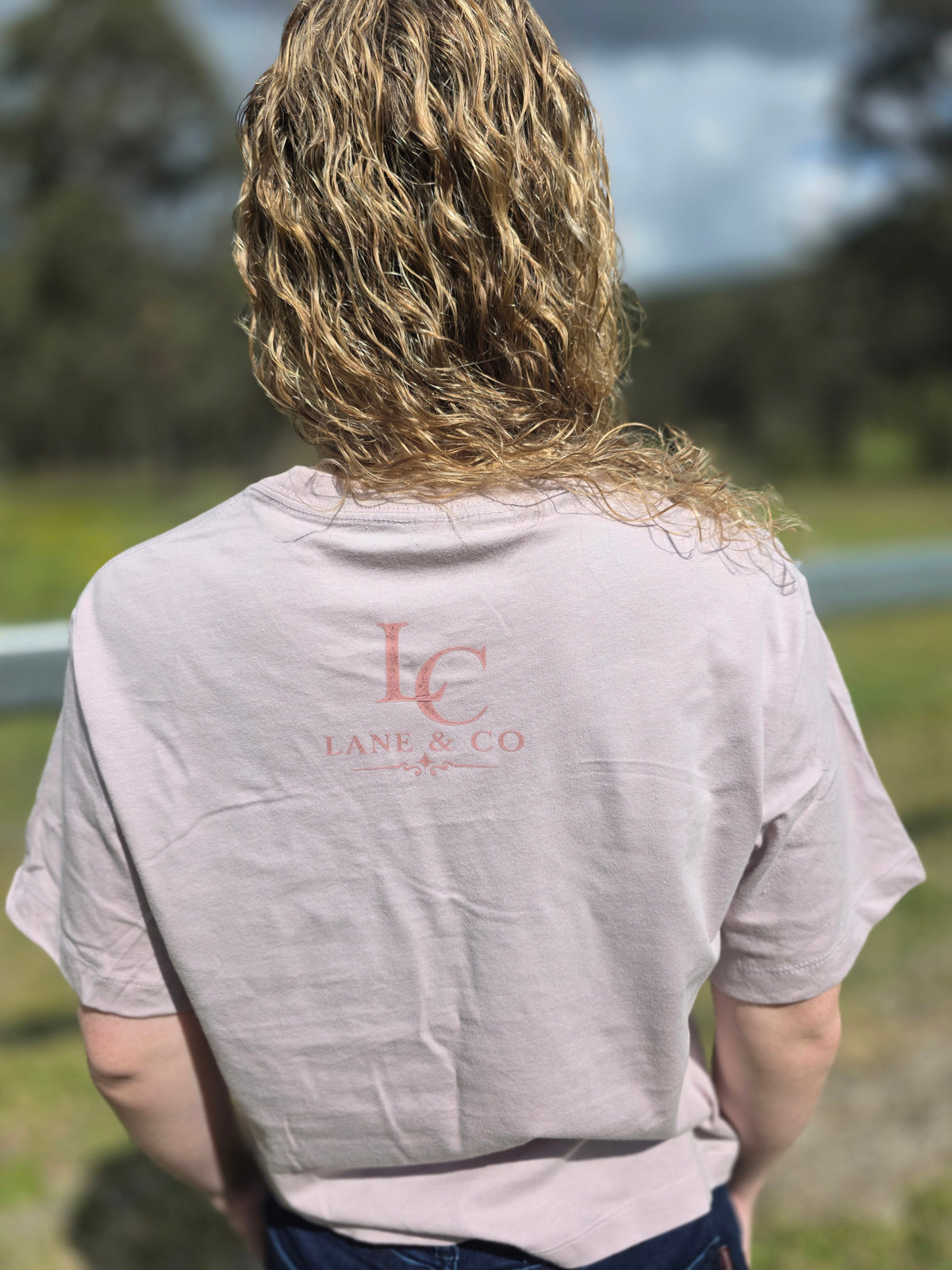 Cows Fresh Horses Broke Cropped Tee