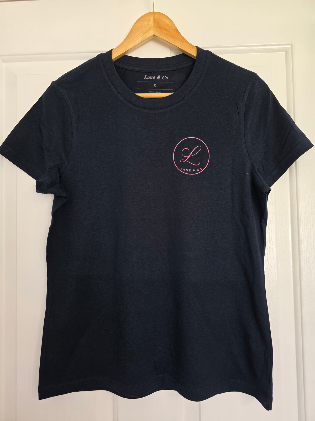 Lane & Co Basic Logo Navy Tee