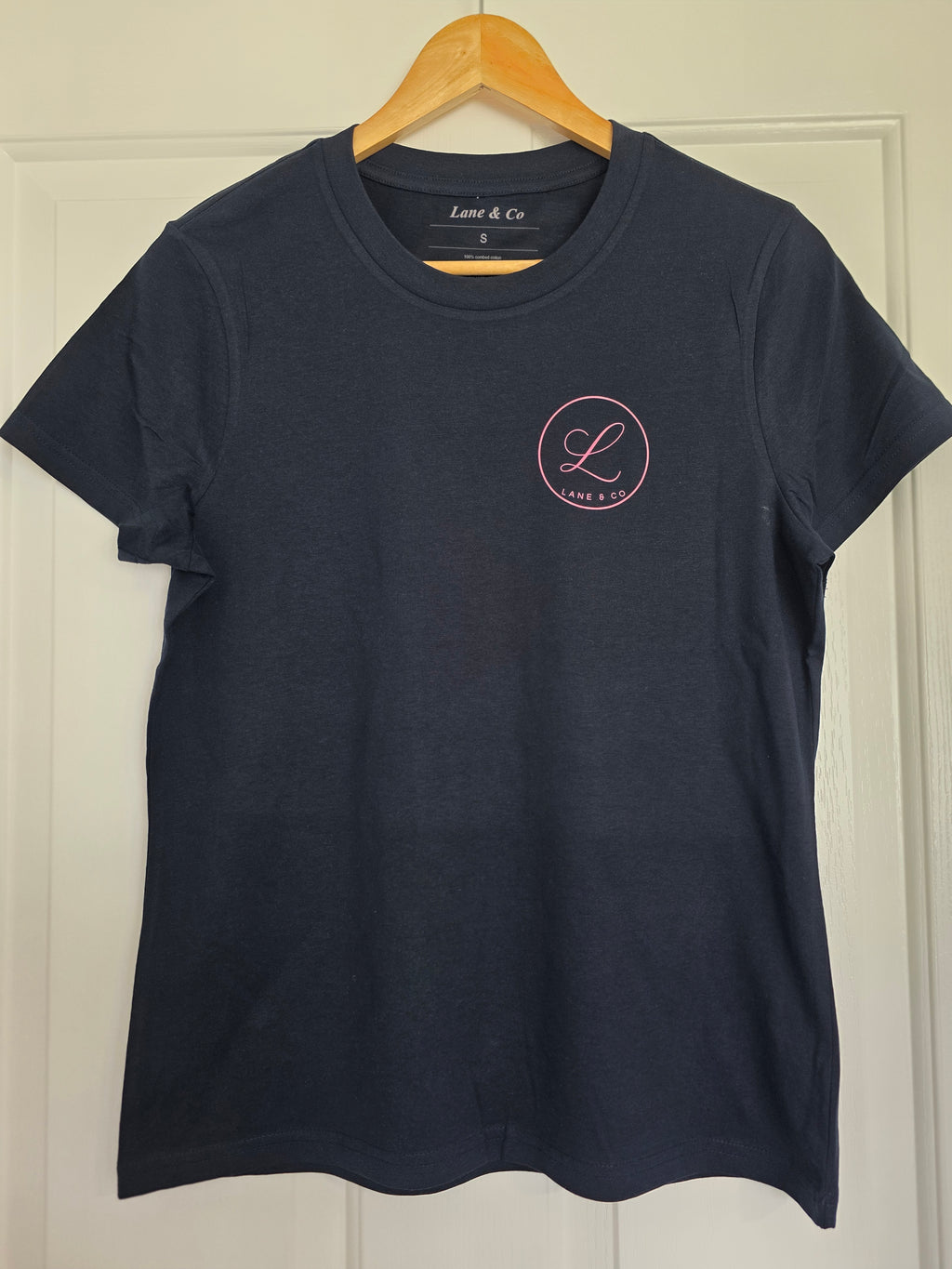 Lane & Co Basic Logo Navy Tee