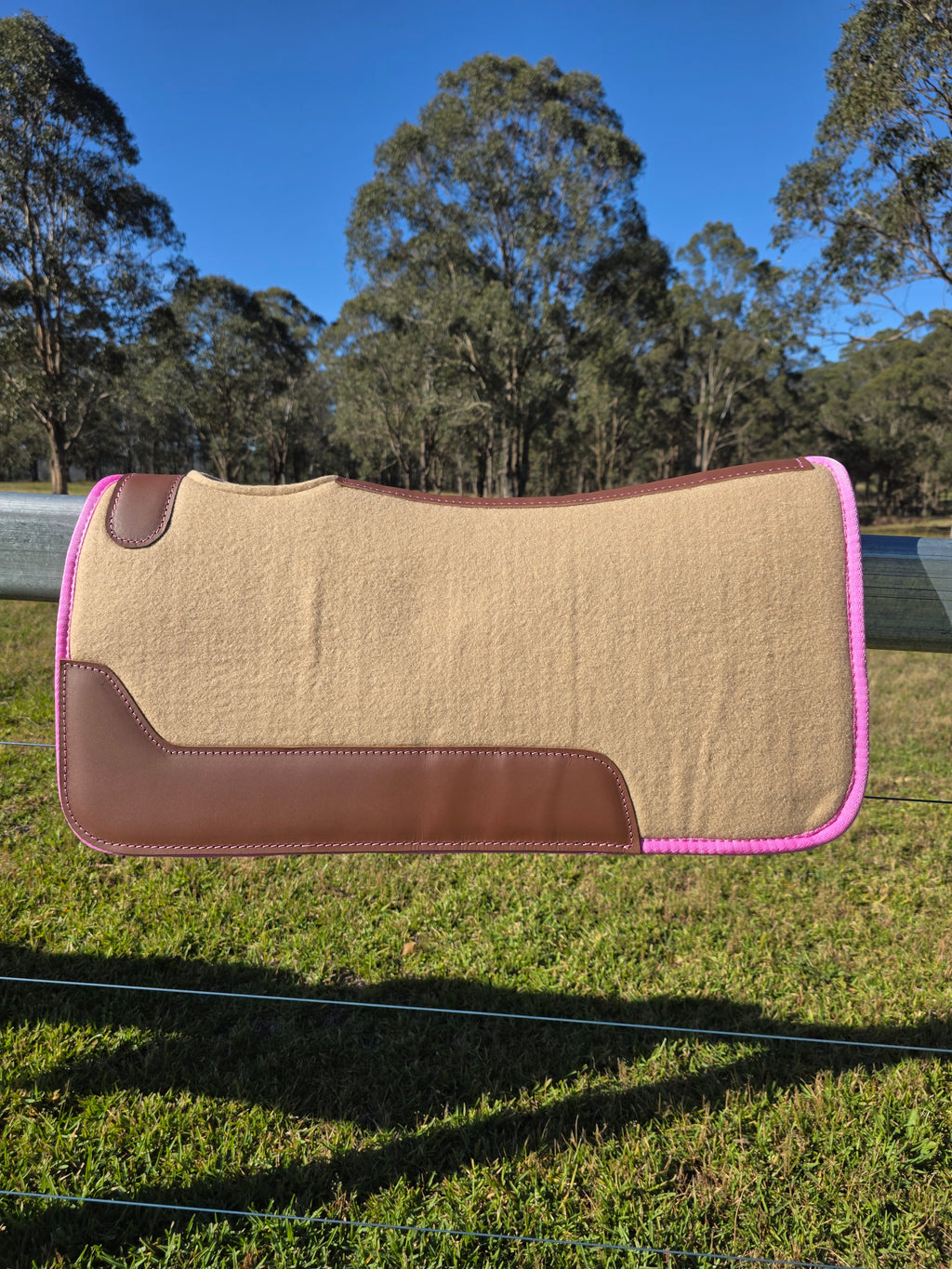 Work Pad - Tan & Pink