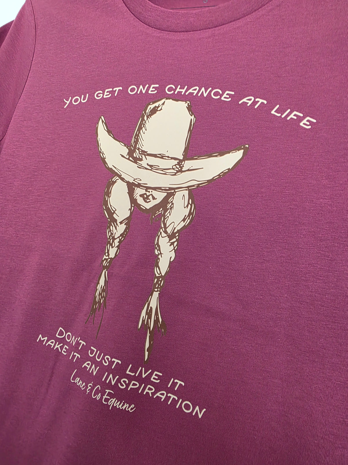 One Chance Tee - Berry