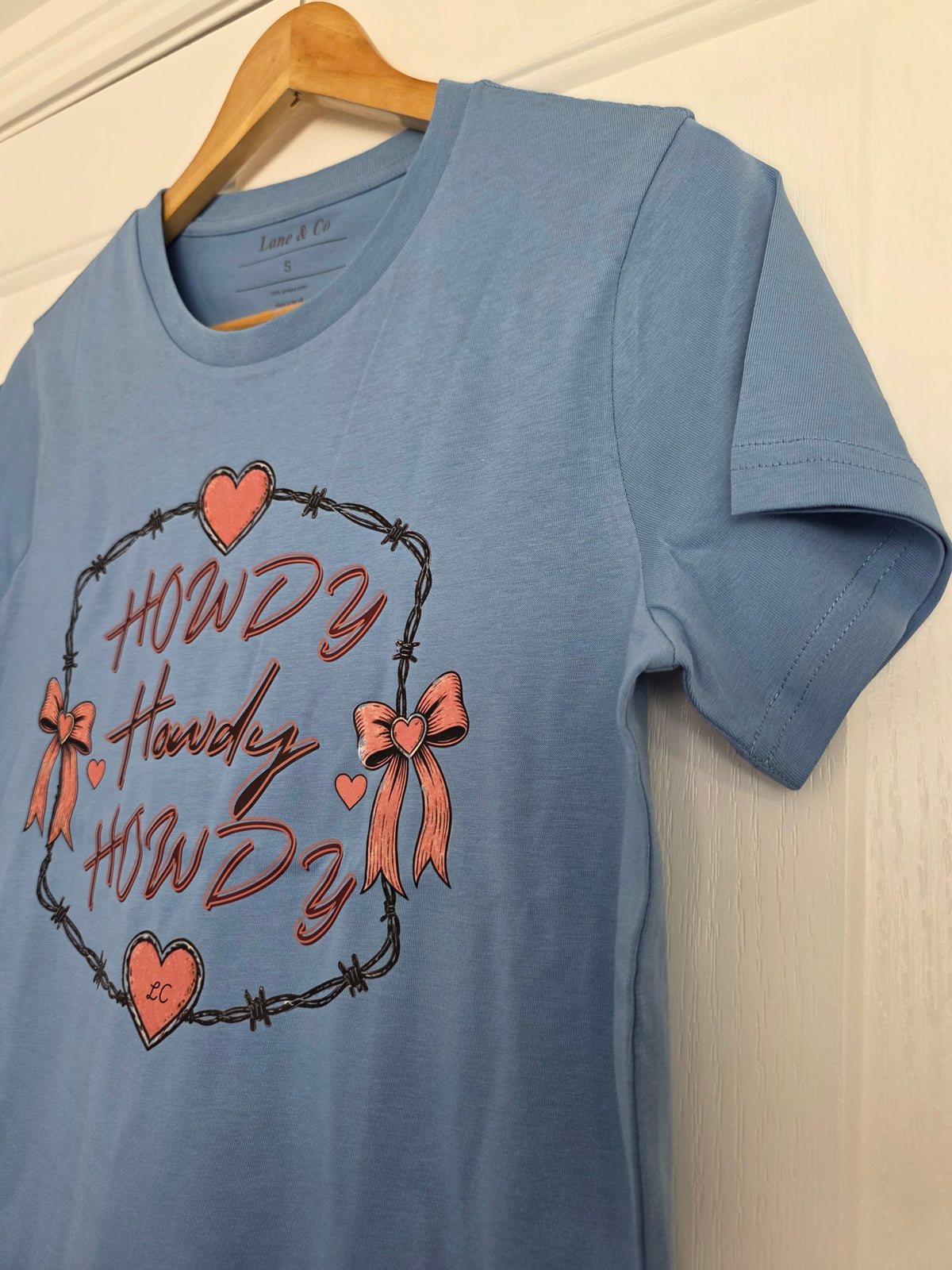 Howdy Tee - Blue