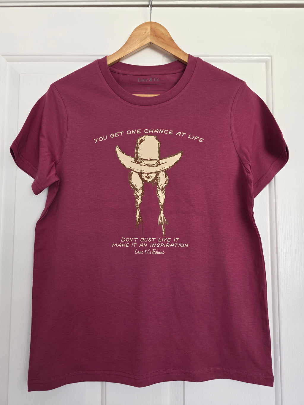 One Chance Tee - Berry