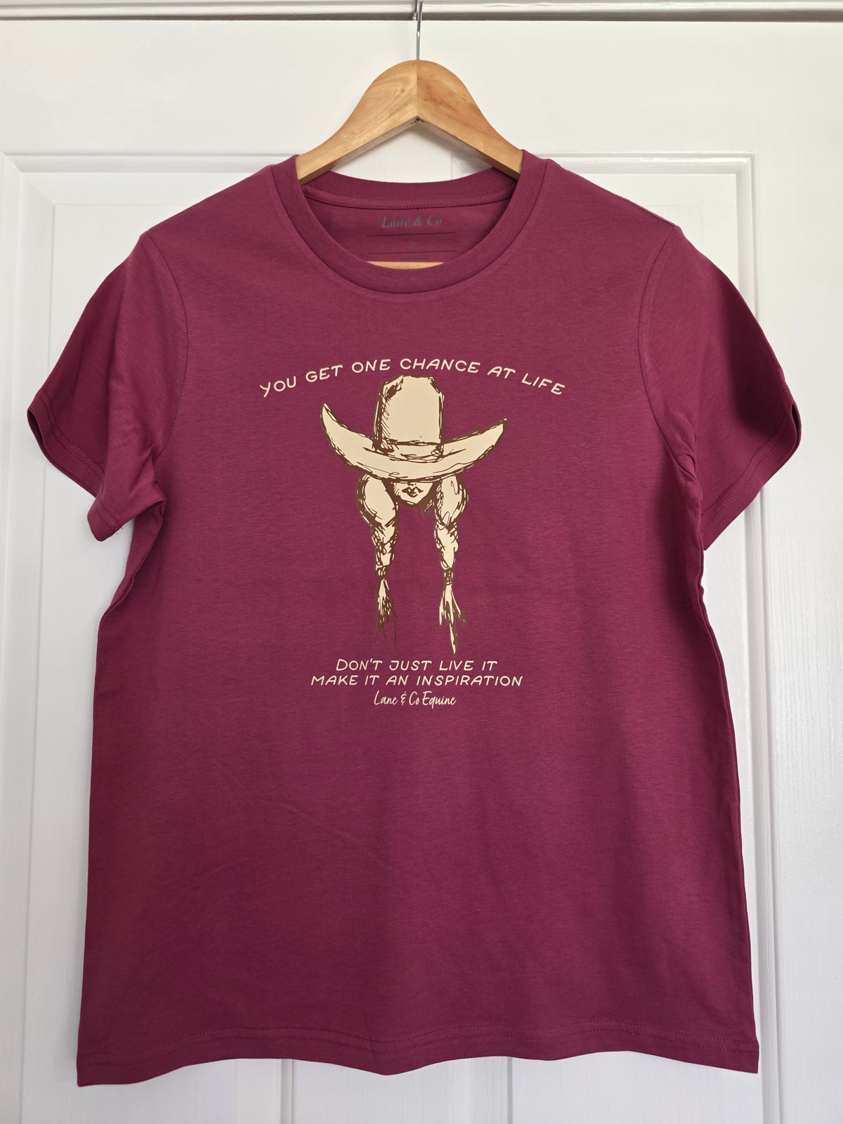 One Chance Tee - Berry