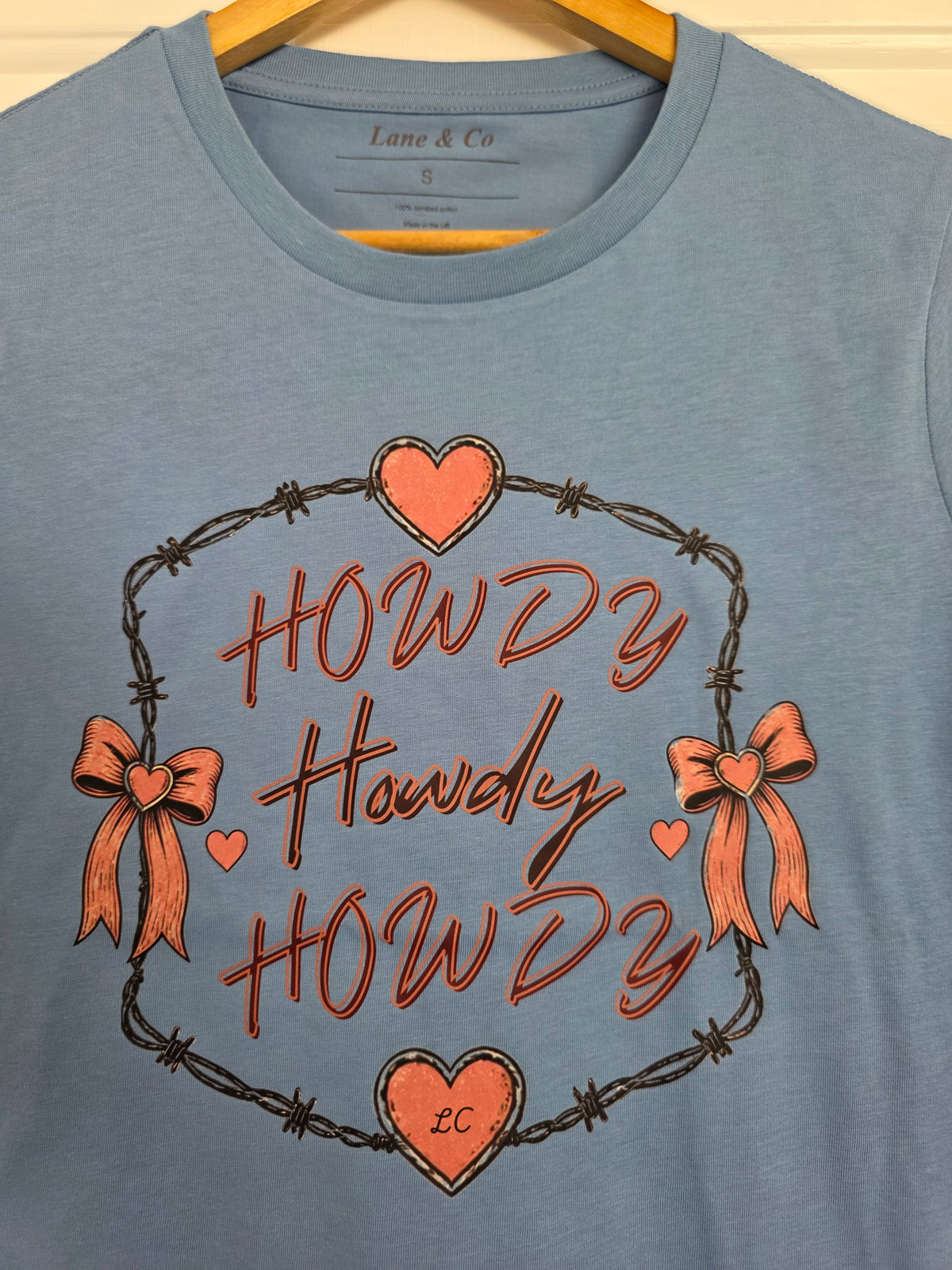 Howdy Tee - Blue