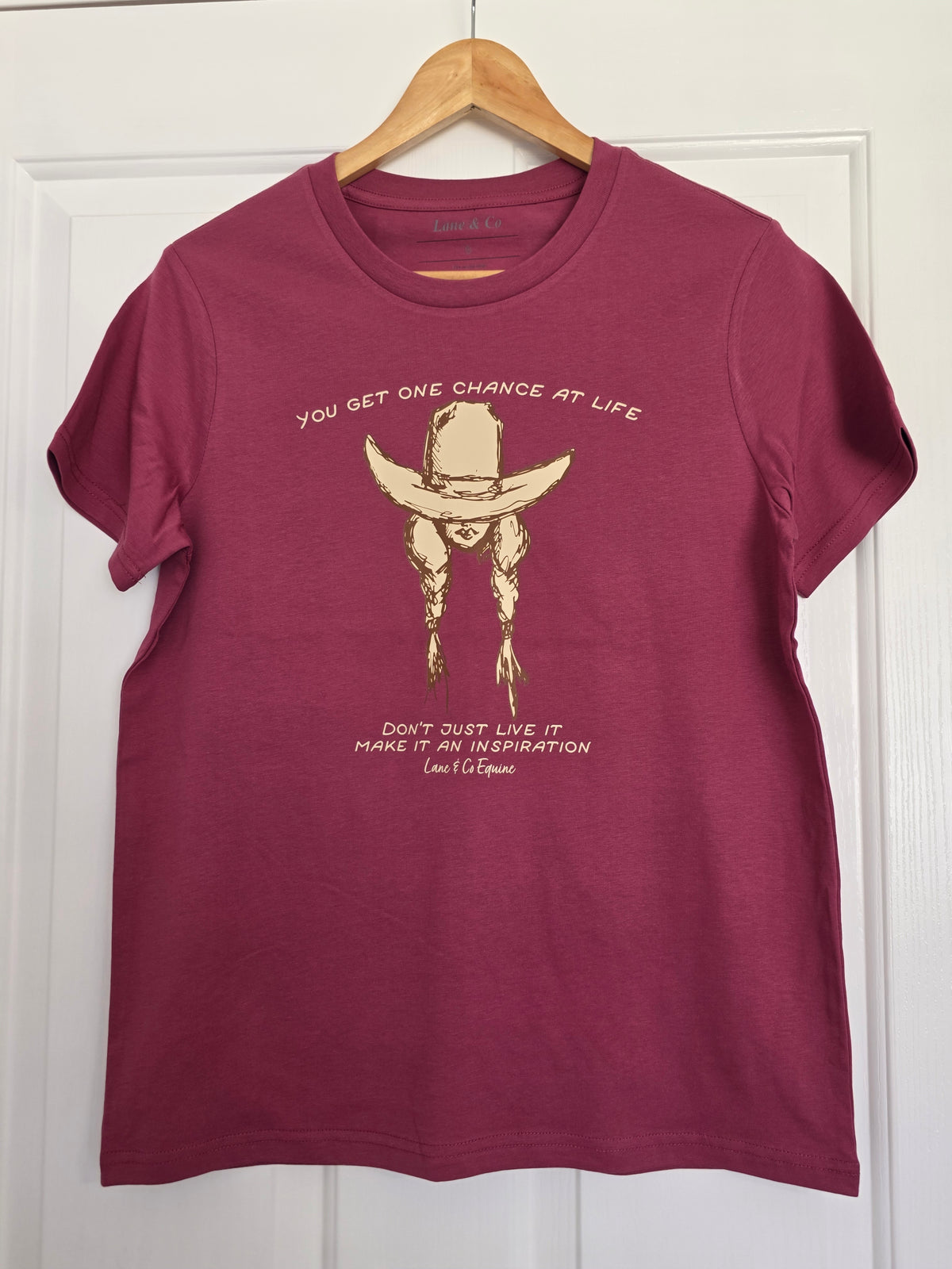 One Chance Tee - Berry