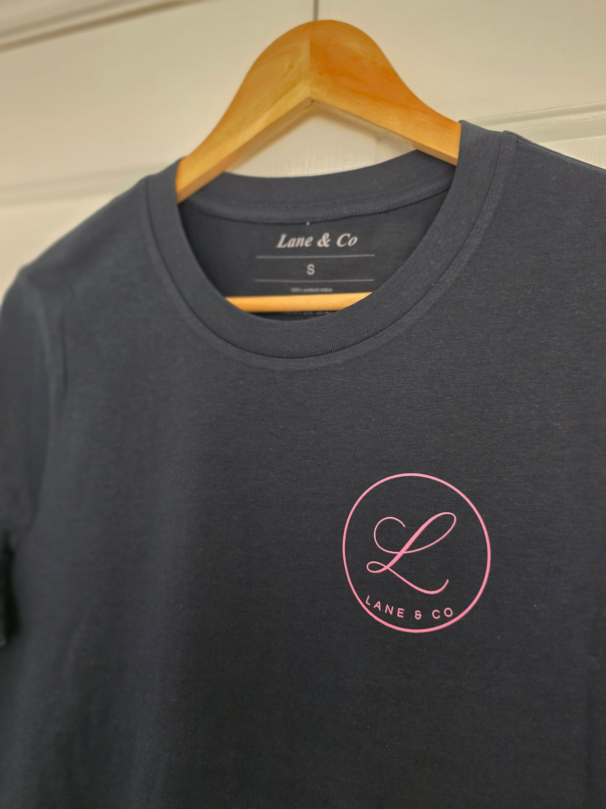 Lane & Co Basic Logo Navy Tee