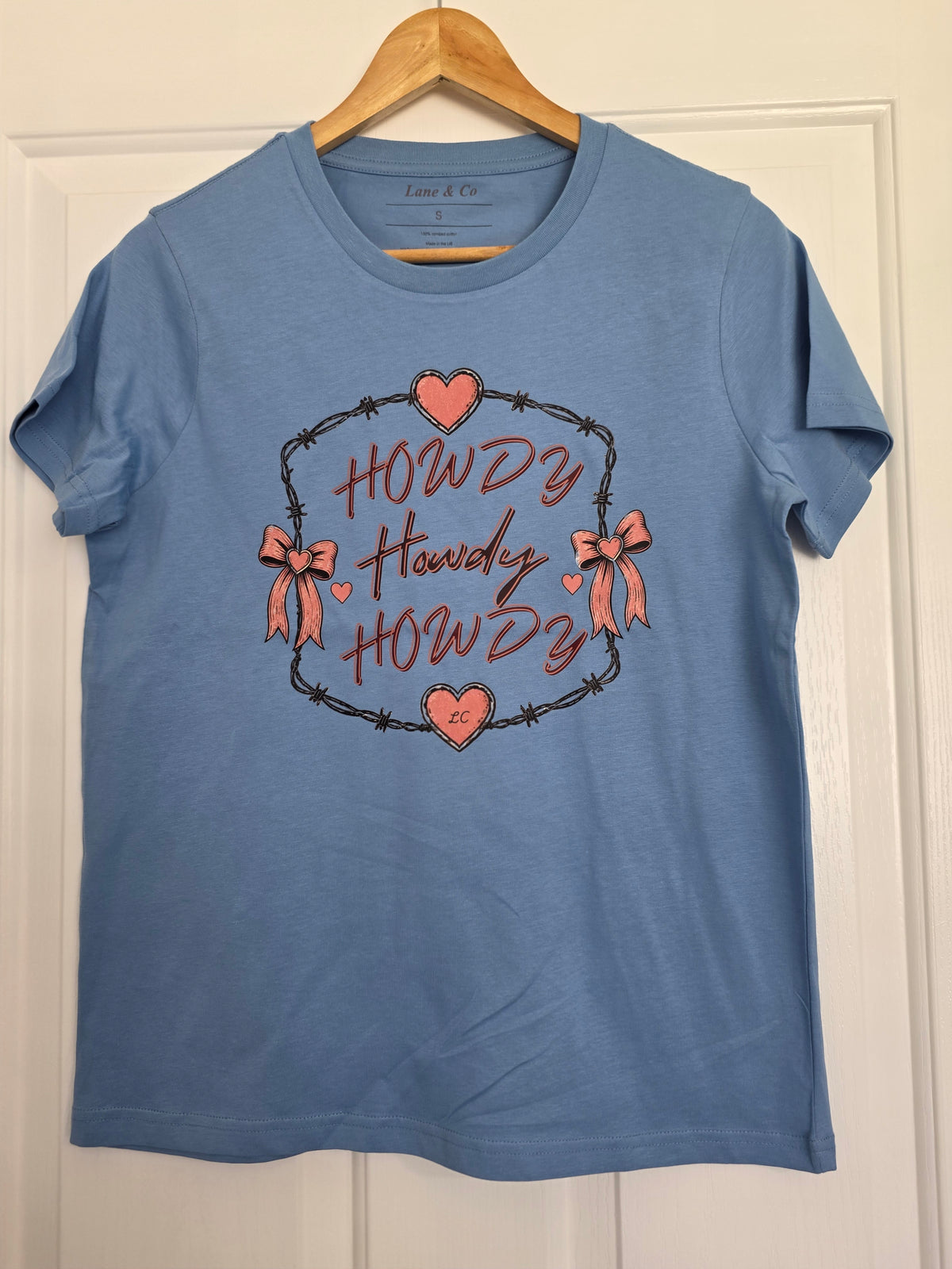 Howdy Tee - Blue