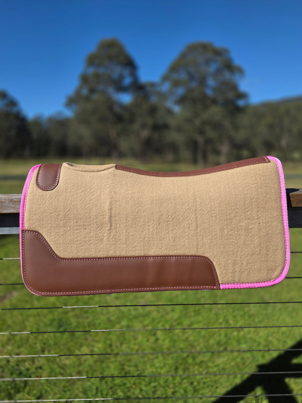 Work Pad - Tan & Pink