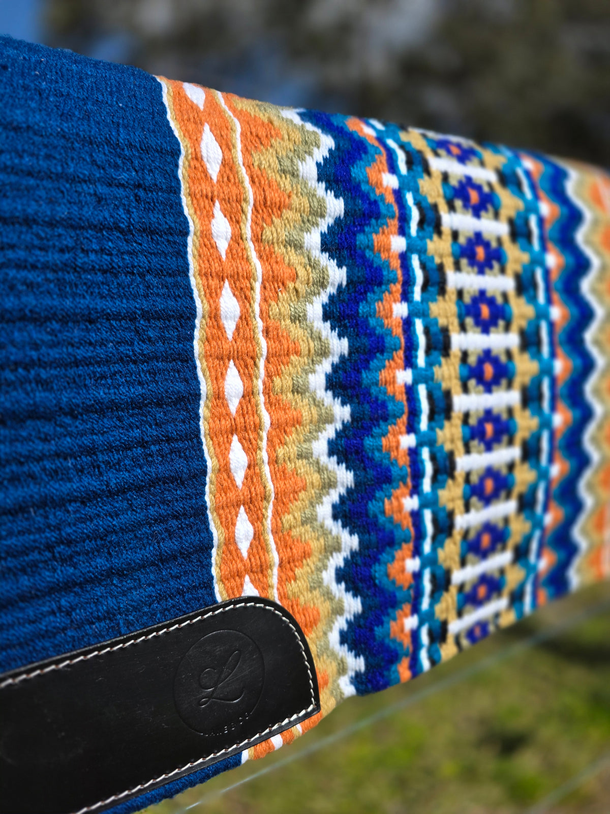 Royal Blue & Orange