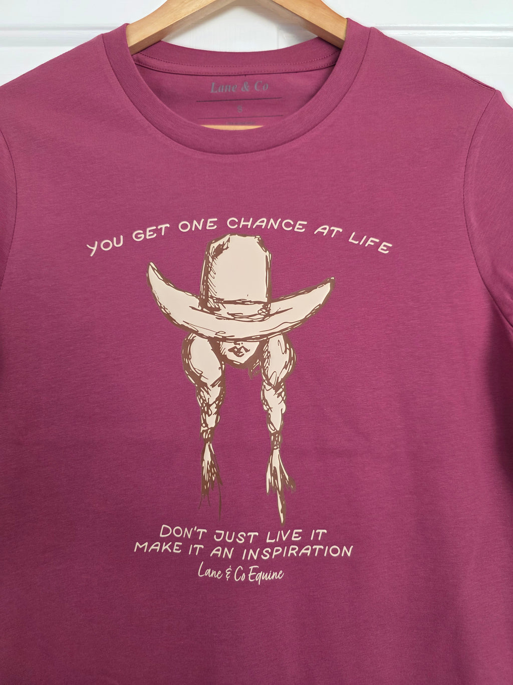 One Chance Tee - Berry