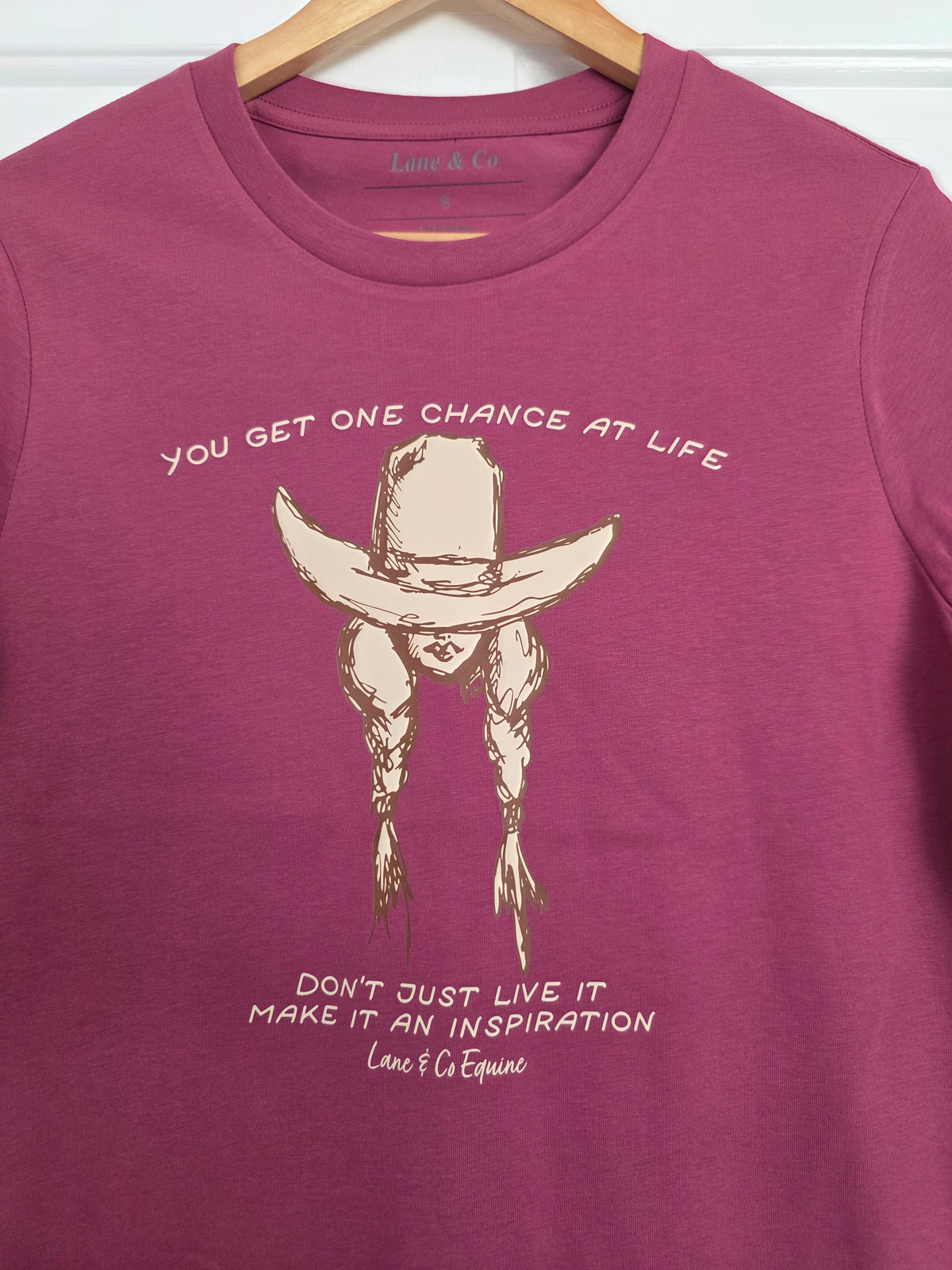 One Chance Tee - Berry